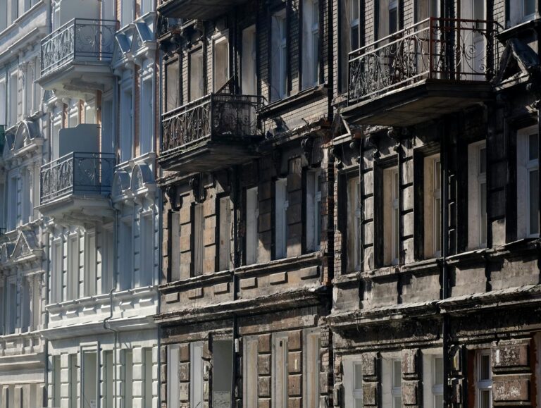 Warstwa spadkowa PCC na balkonie: